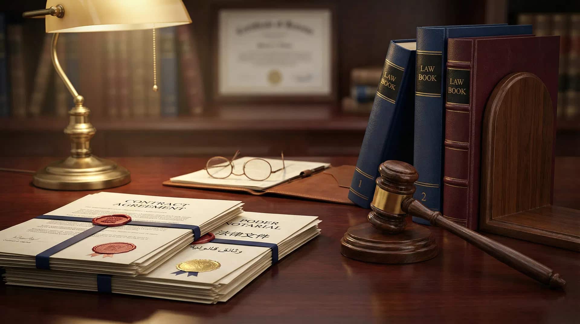 Legal document translation
