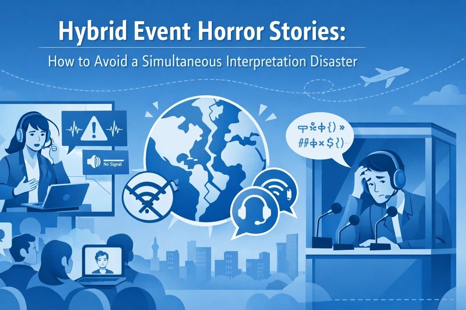 Hybrid Event Horror Stories: How to Avoid a Simultaneous Interpretation Disaster