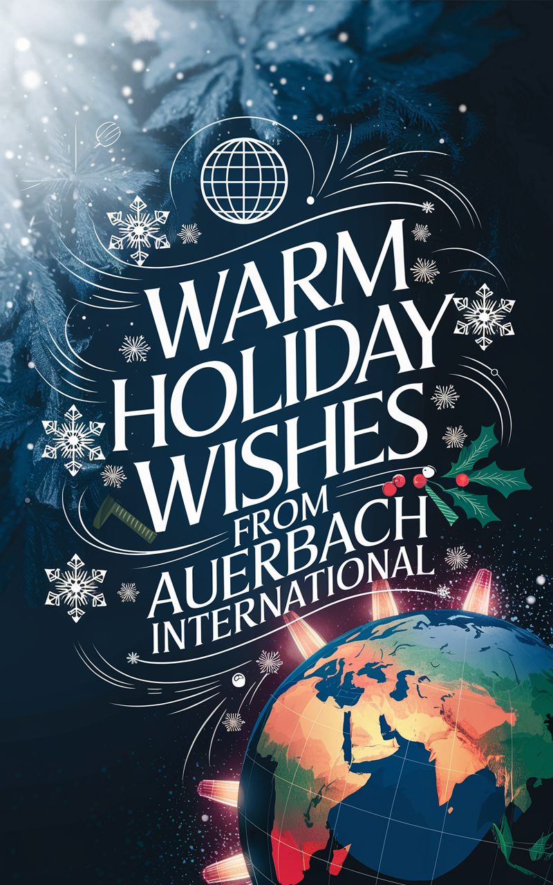 Holiday Greetings from Auerbach International